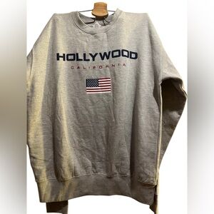 Hollywood sweatshirt NWOT M